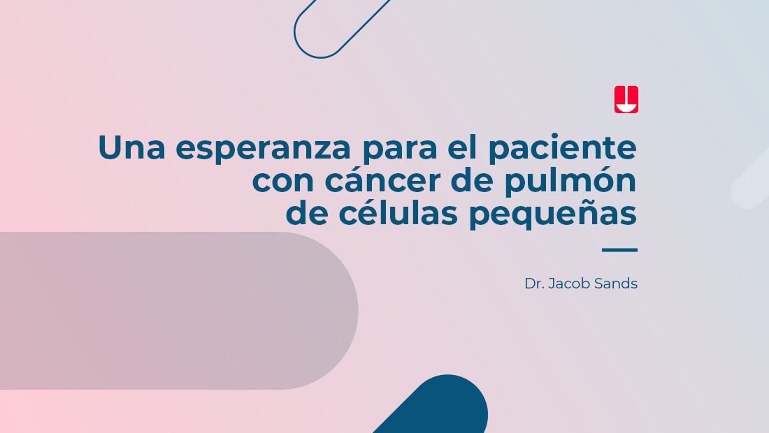 Ponencia sobre alternativas pata los pacientes diagnosticados con cáncer de pulmón de células pequeñas durante el Foro OLE organizado por Asofarma México